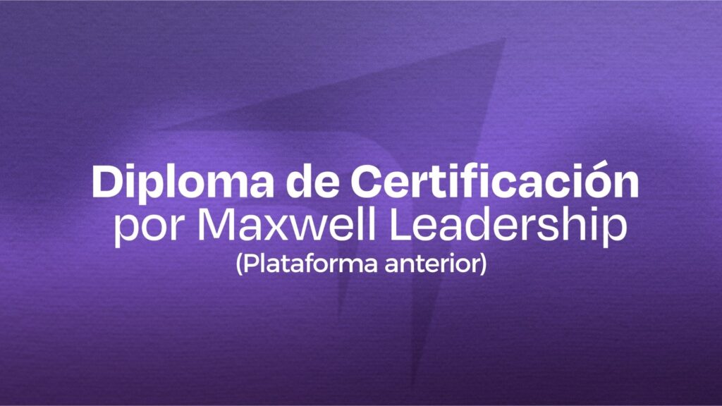 Diploma de Certificación (plataforma anterior)